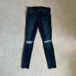 Joe’s 26 Flawless Mid Rise skinny ankle